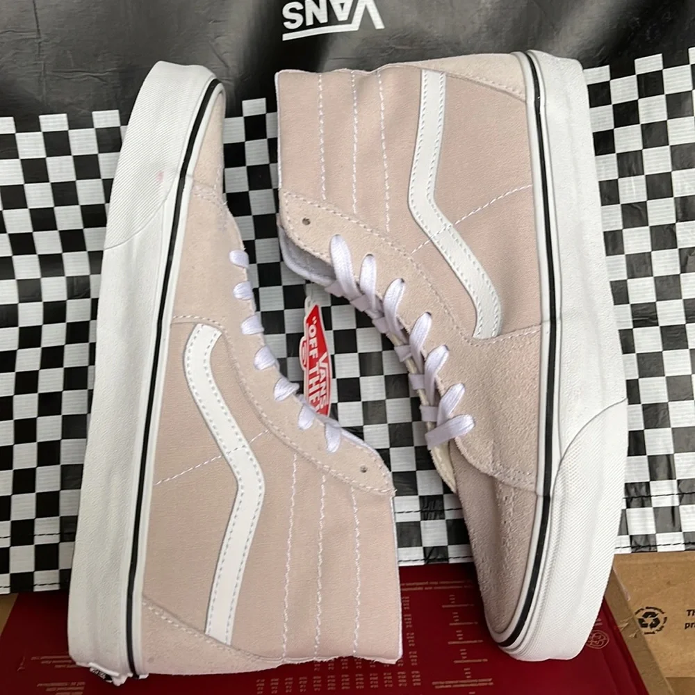Vans Sk8-Hi Tapered Suede/Canvas Lilac Ash WMNS sneakers - Picture 12 of 16